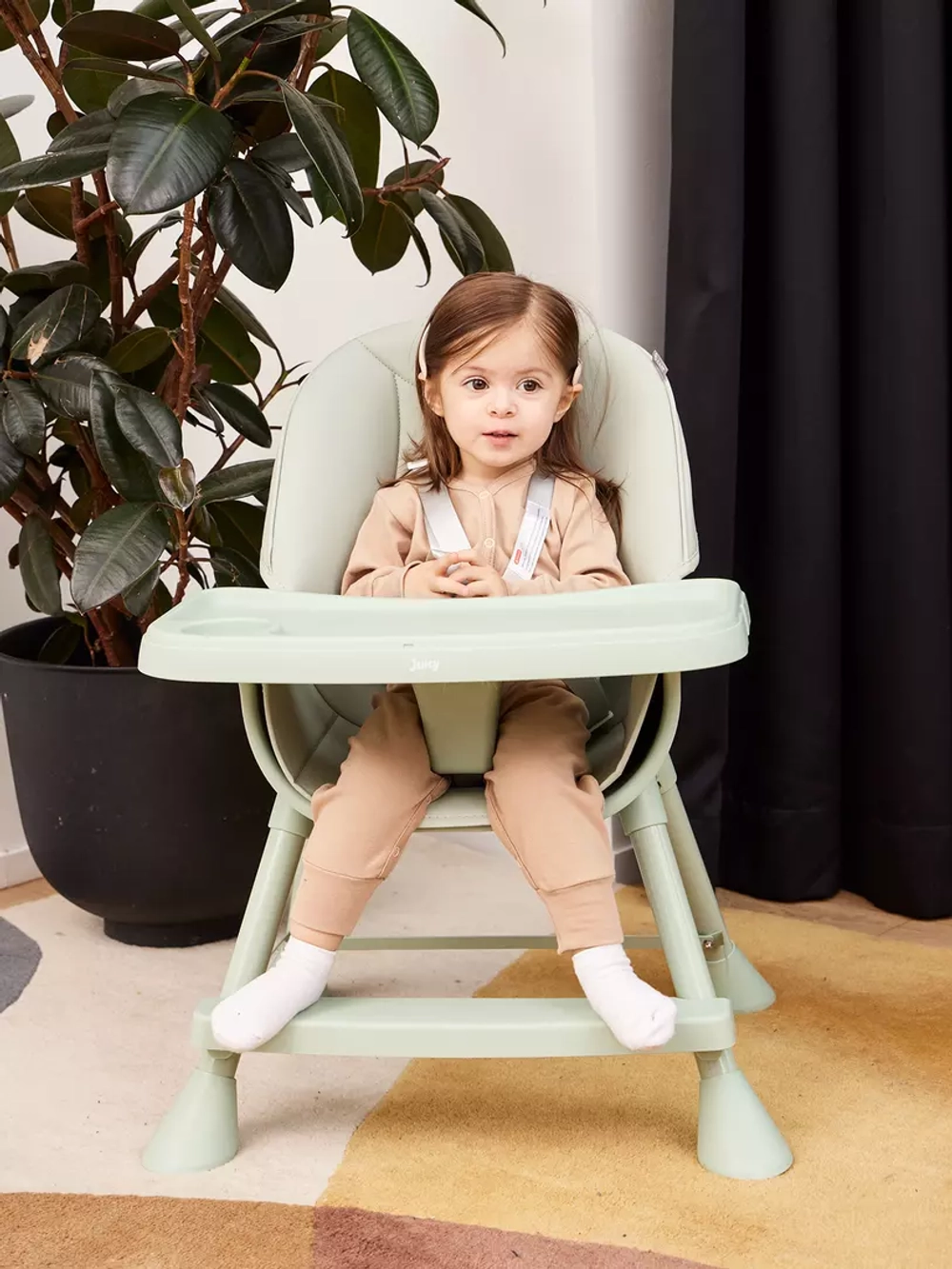 Стульчик для кормления "JUICY" RH160 Ocean Green