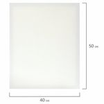 Холсты на подрамнике НАБОР 3 шт. (30х40 см, 40х50 см, 50х70 см), 280 г/м2, грунт, хлопок, BRAUBERG ART, 192270