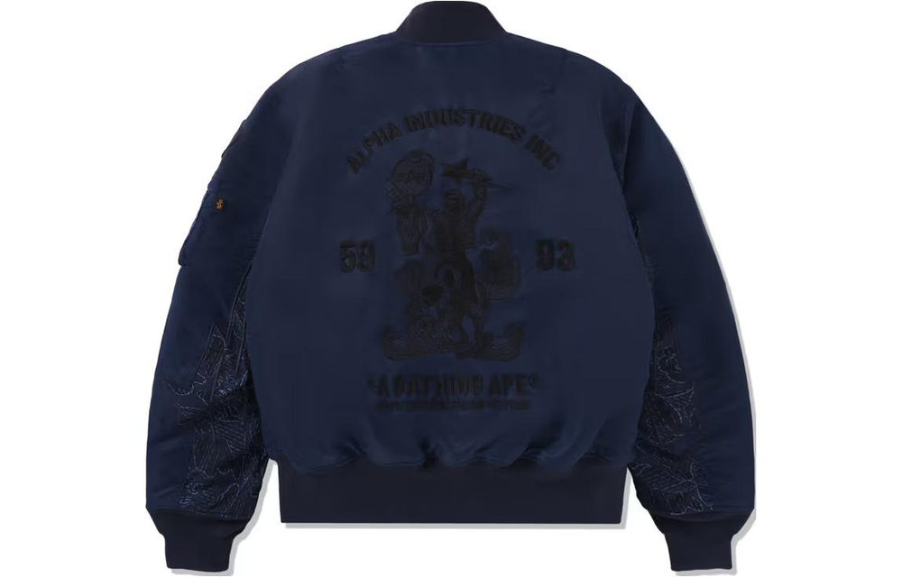 A Bathing Ape X Alpha Industries Ma 1 Куртка