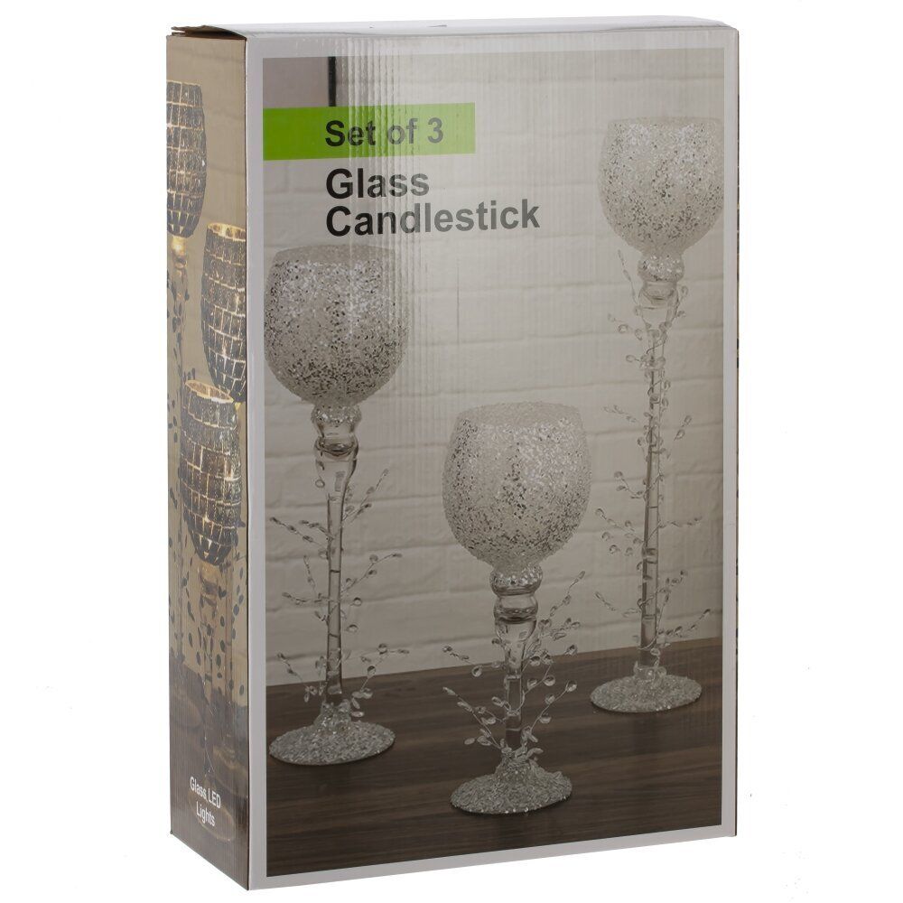 GAEM Набор из 3-х подсвечников, L33,5 W15,5 H50 см