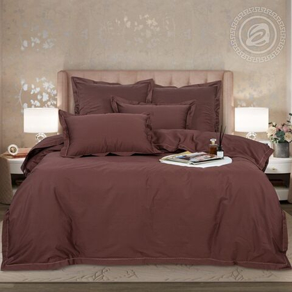 Оникс, комплект постельного белья из мако-сатина, Евро