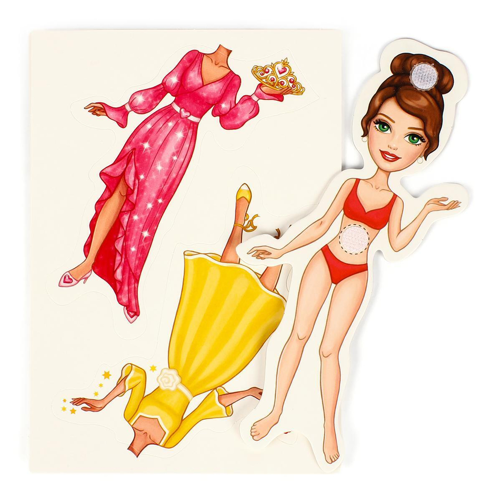 Одень куклу "Принцесса Белла" (Р.С.)