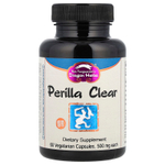 Dragon Herbs, Perilla Clear, 500 мг, 60 вегетарианских капсул