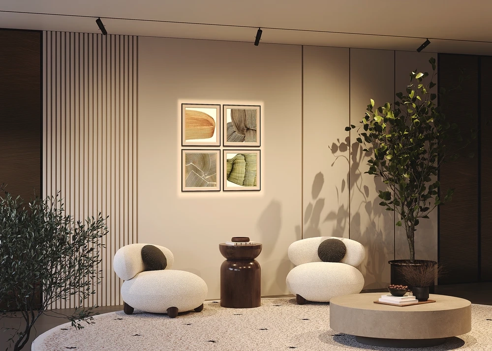 Магнитный трековый светильник Maytoni GALA TR108-2-10W3K-B