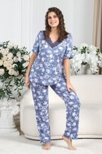Пижама Фрезия-2 Виотекс ИНДИГО