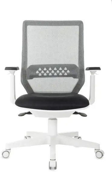 Кресло Бюрократ MC-W611N темно-серый TW-04 38-417 сетка/ткань крестов. пластик пластик белый