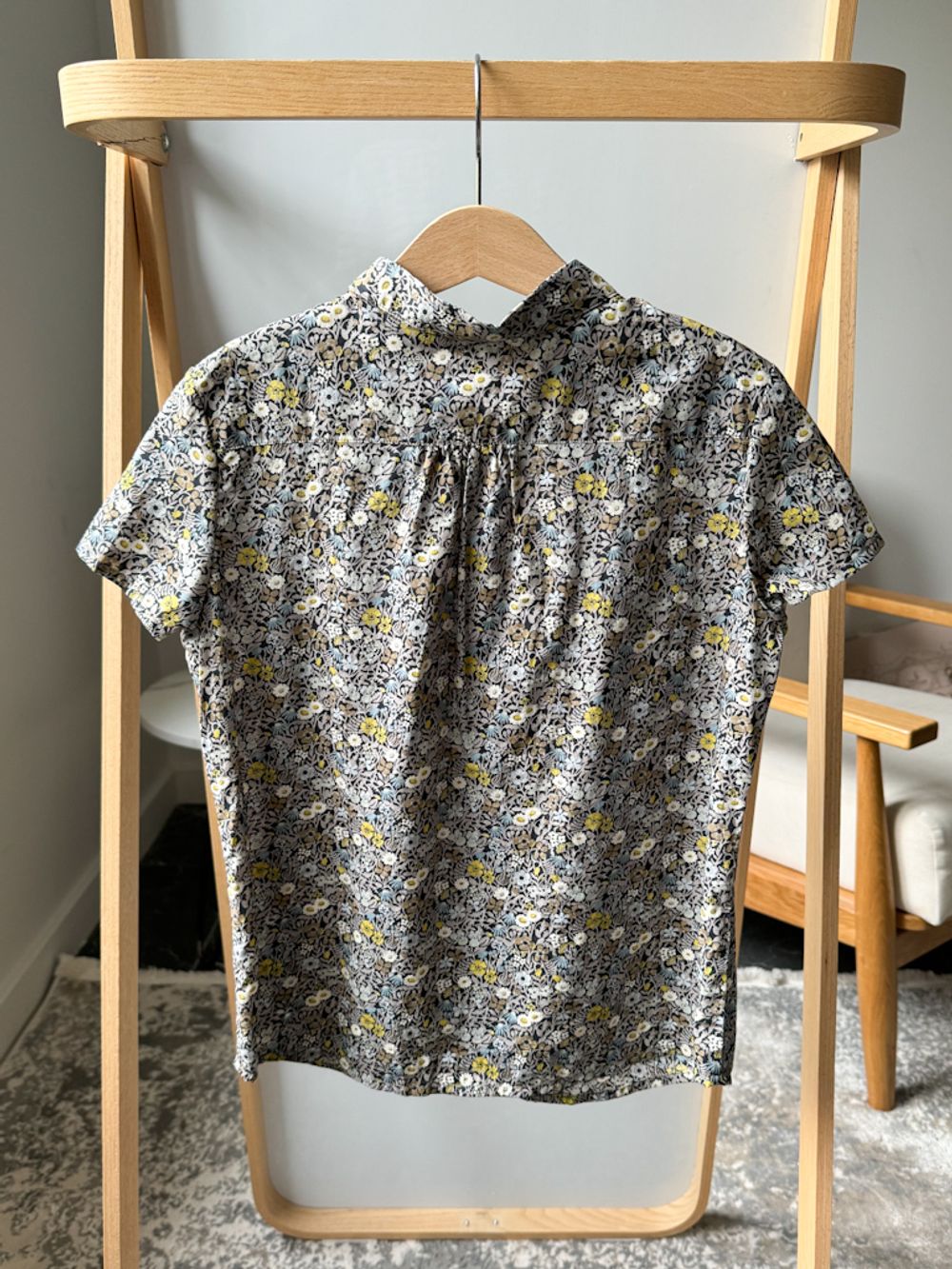 Хлопковая блузка Bonpoint, 140