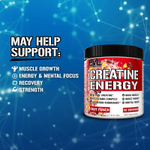 EVLution Nutrition, Creatine Energy™, фруктовый пунш, 282 г (9,95 унции)