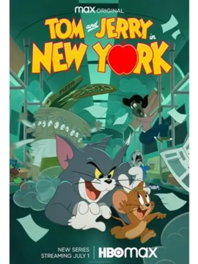 Том и Джерри в Нью-Йорке, 1 сезон (2021) (6 DVD) (DVD-R)