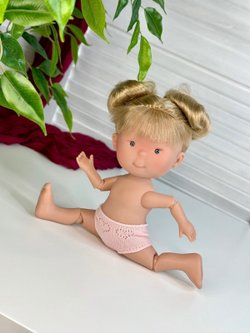 Кукла Nines виниловая 30см PIPPA шарнирная без одежды (2909W)