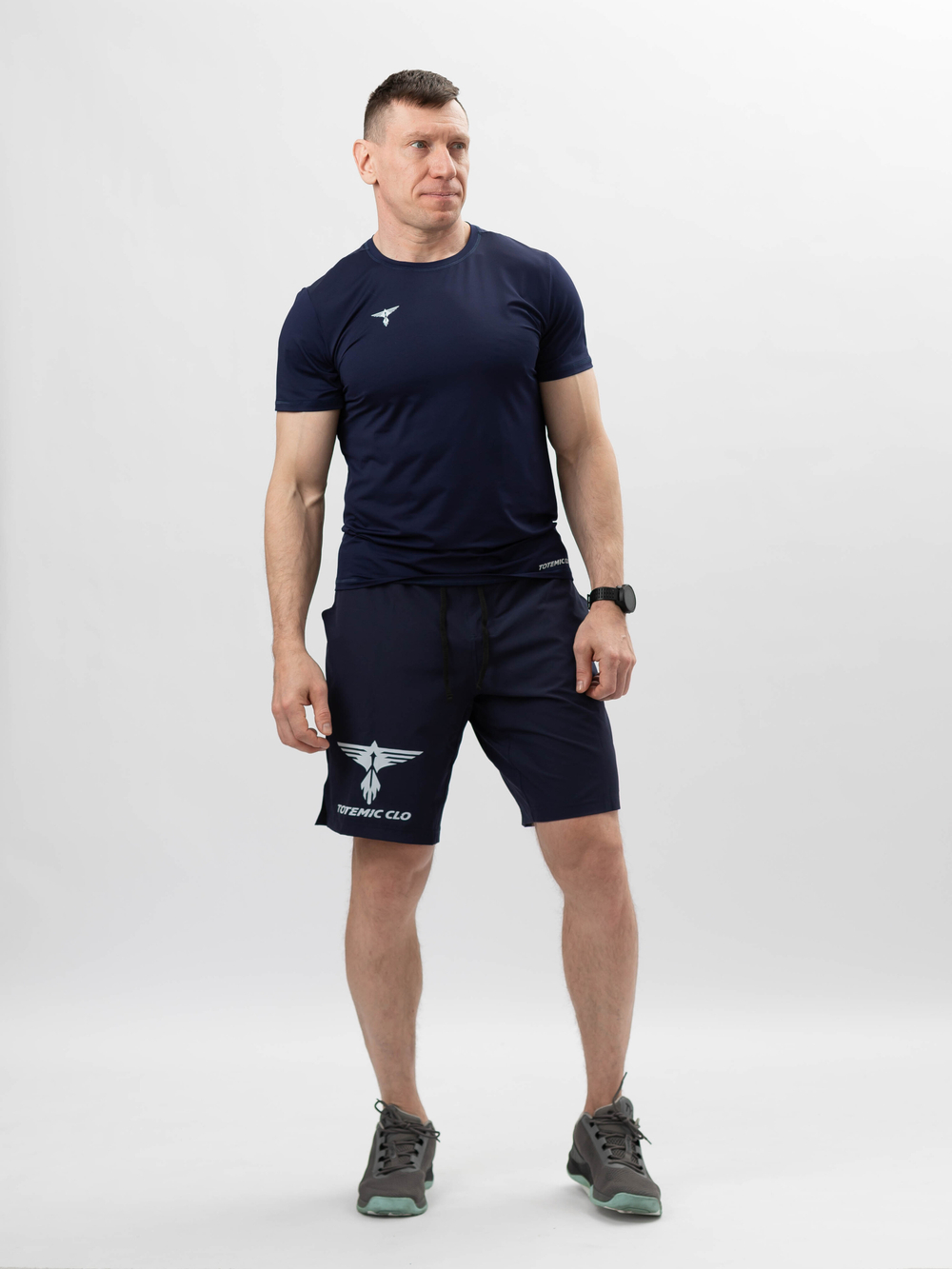 Футболка спортивная TOTEMIC CLO синяя