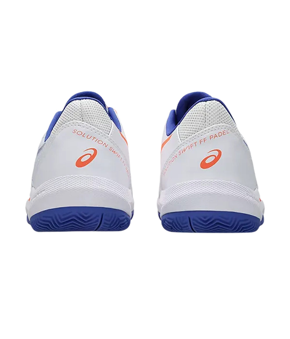 Asics Solution Swift FF 2 Padel Белый-Темный кобальт 2025 Кроссовки