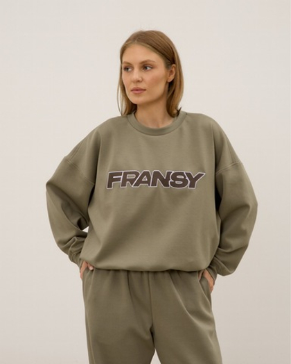 Свитшот FRANSY, фисташка (OS 42-48, Фисташка)