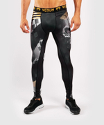 Компрессионные штаны Venum Skull Tights - Black