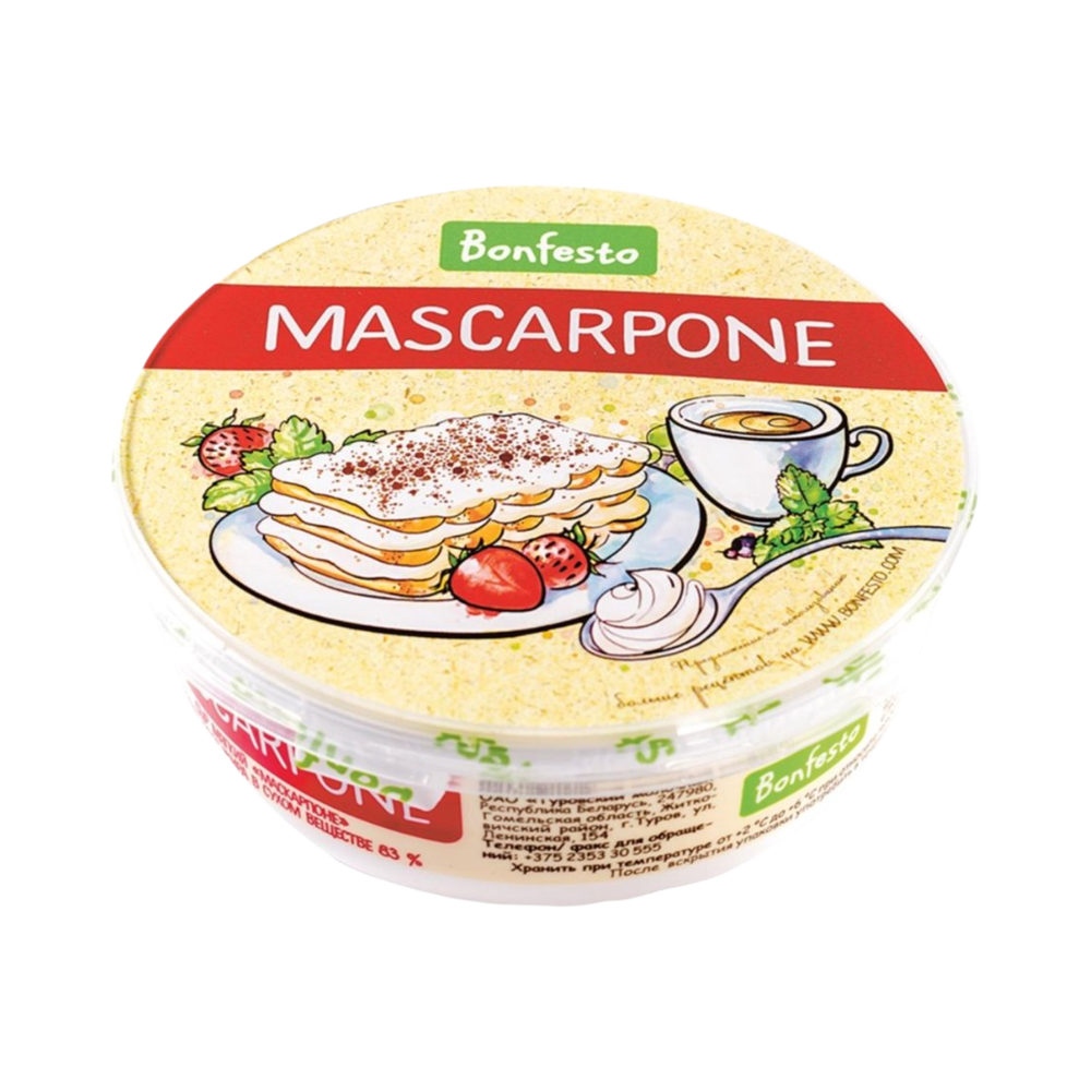 Сыр "Бонфесто" маскаропоне 250г