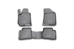 Коврики Standard, в салон KIA Pro-Ceed 3D, 2008-2012, 4 шт. (полиуретан, чёрные) Element.NLC.25.27.210