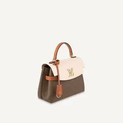 Сумка Louis Vuitton Lockme Ever BB коричневый/бежевый