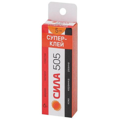 Клей сила 505 6гр.уп.36/BOX1