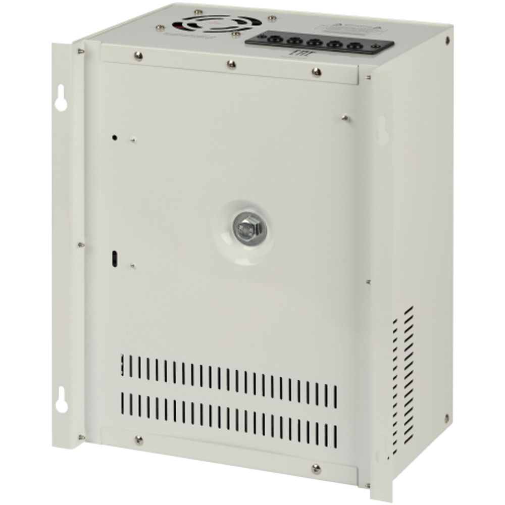 Стабилизатор напряжения ЭРА СННТ-10000-ЦБ настенный ц.д. 140-260В/220/В 10000ВА белый | Настенные