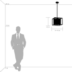 713037 Люстра REGOLO 3х40W G9 ЧЕРНЫЙ МАТОВЫЙ/ПРОЗРАЧНЫЙ
