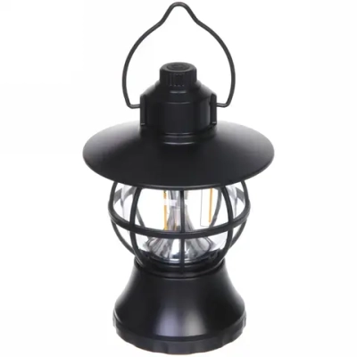 Фонарь кемпинговый подвесной 6 режимов 3LED+3TF, 19*13 см 3хAA