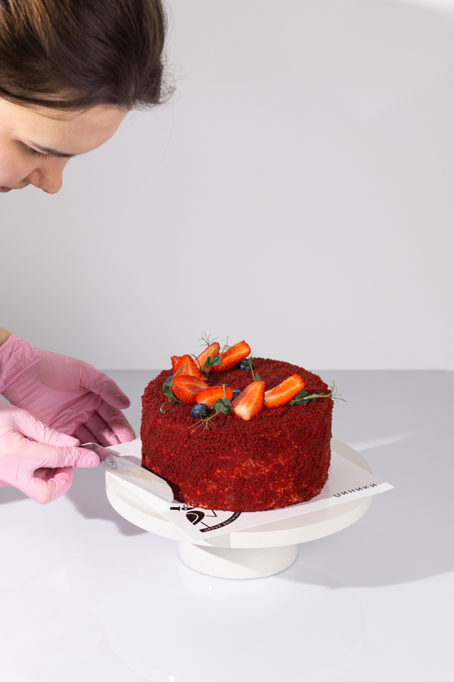 ТОРТ КРАСНЫЙ БАРХАТ Б/Г (1.85 КГ)