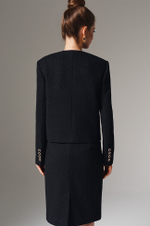 1898 Жакет женский (черный)