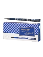 Ручка гелевая 12 шт PIАNO Artistic Gel синяя