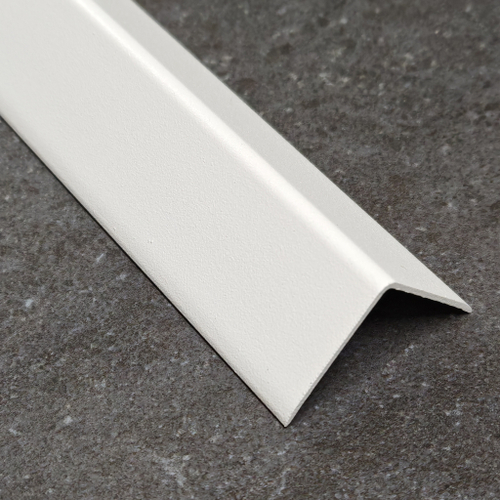Угол 25*25мм "DO-1" 2,7м Белый муар полимер. алюм.