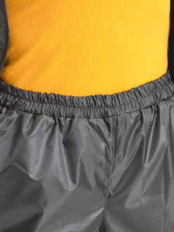 Спортивный костюм Prival Ветровлагозащитный женский, чёрный+серый