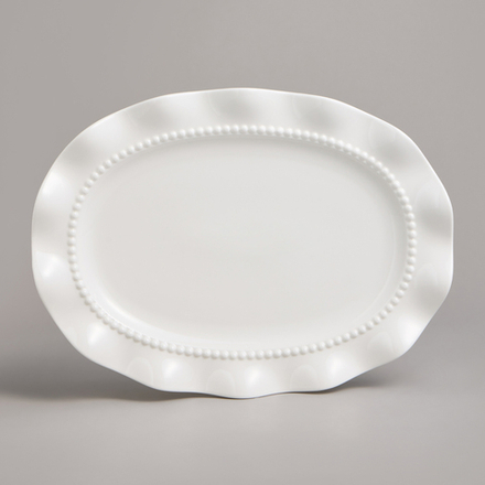 БЛЮДО LEFARD "WAVE" ОВАЛЬНОЕ 30,5*22*3 СМ