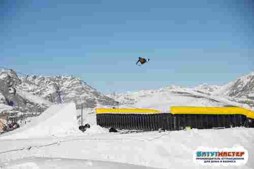 Страховочная подушка для прыжков «Последний рубеж», 56×24×4,5 м