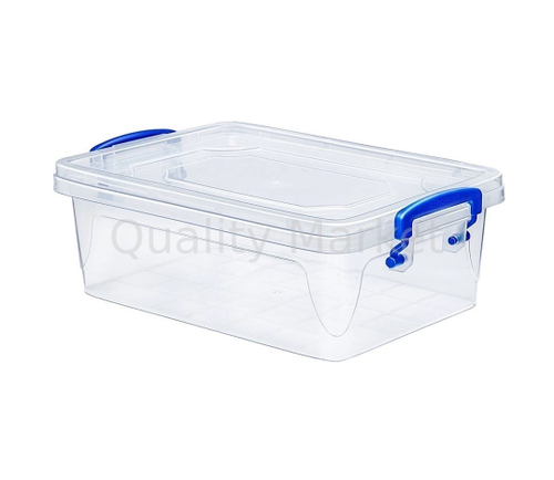 Контейнер с защ.д/хранен,прям."Fresh Box" 3,0л (25х17 h8,5см) прозр.(48)