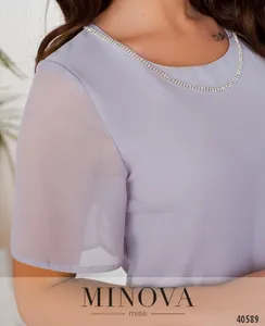 Платье 3148-серый Minova