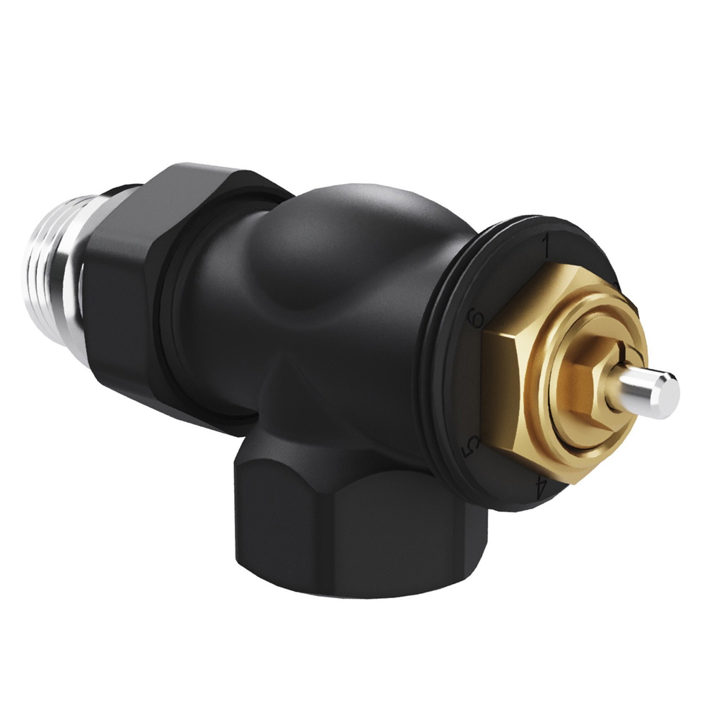 Набор термостатический осевой Royal Thermo Design 1/2quot;М30х1,5 (Черный)