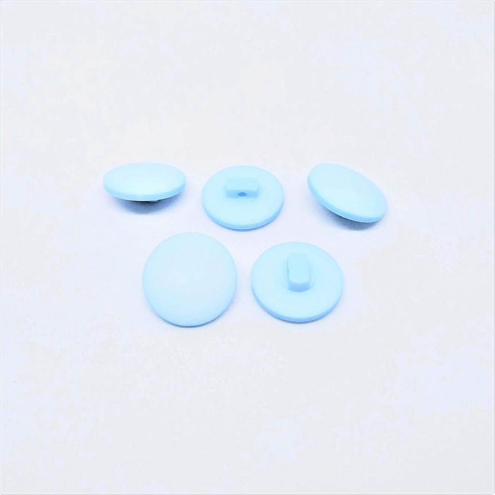 Пуговицы №715, на ножке,  NE68 Blue1 28L