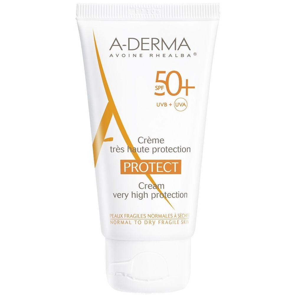 A-Derma PROTECT Крем SPF50+ для сухой кожи