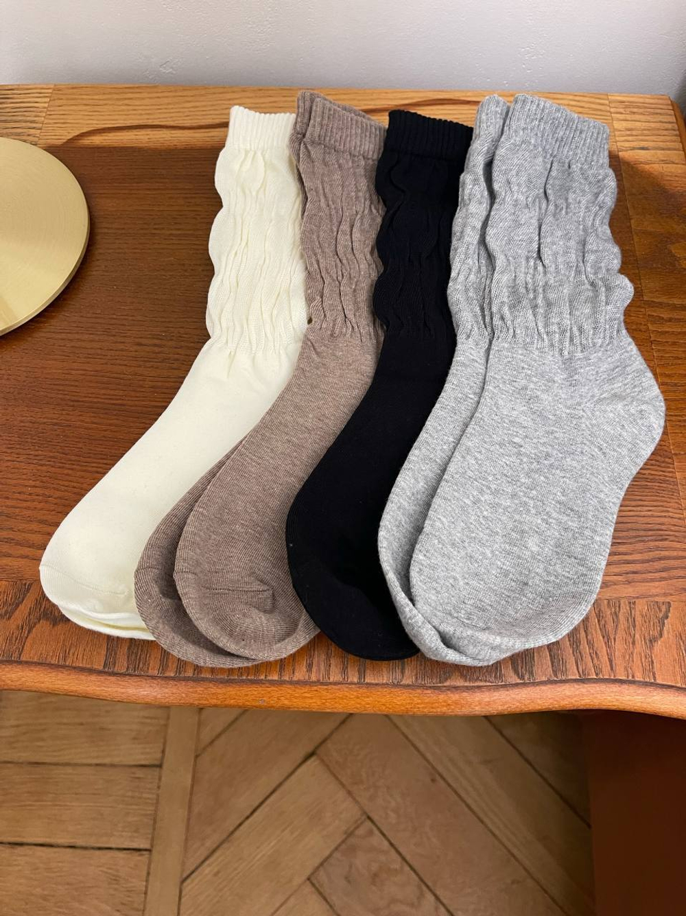 Носочки жатые