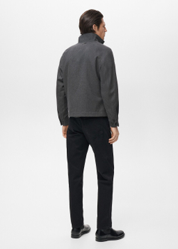 Куртка из смесовой шерсти