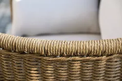 "Аликанте" лаунж-зона из искусственного ротанга, цвет соломенный