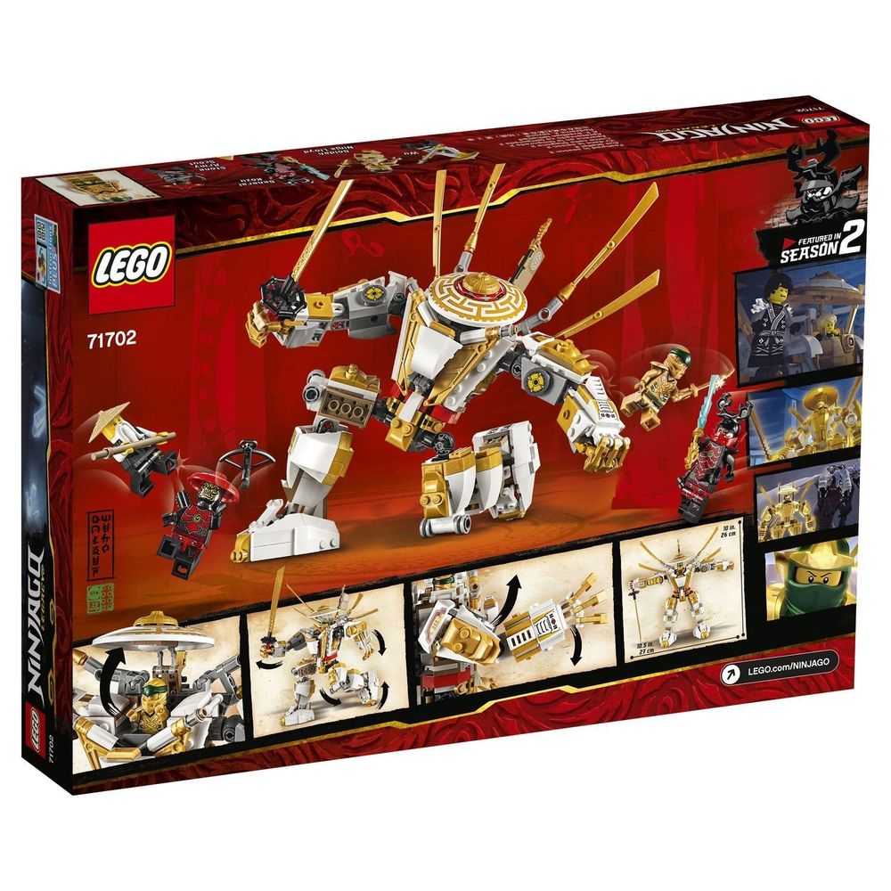 Золотой робот Ninjago LEGO