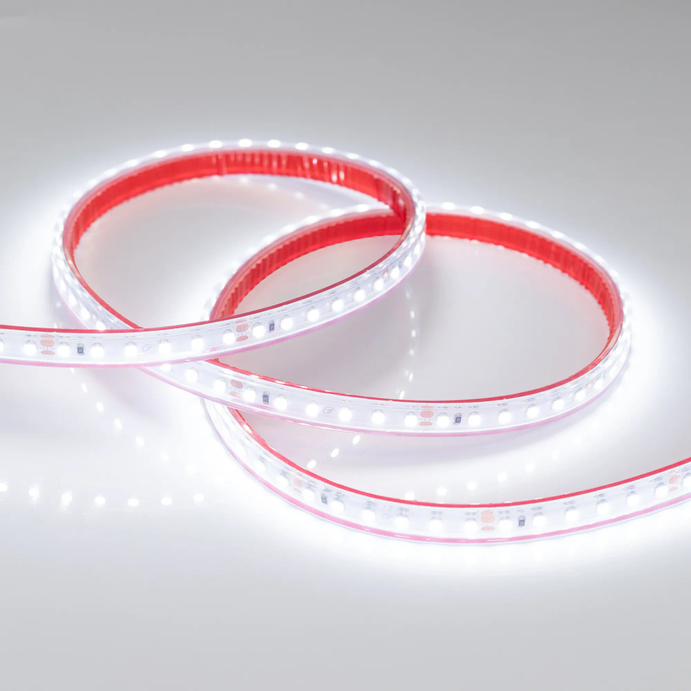 Светодиодная лента герметичная RTW-PS-A120-10mm 24V White6000 (9.6 W/m, IP67, 2835, 5m) (Arlight, 9.6 Вт/м, IP67) 022321(2)
