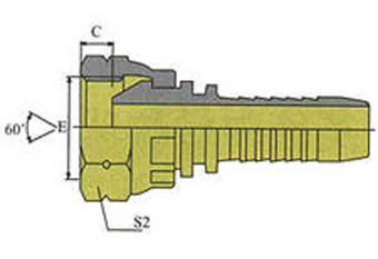 Фитинг DN 10 BSP (Г) 1/4