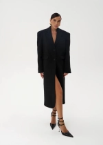 Пальто Топ, Черный