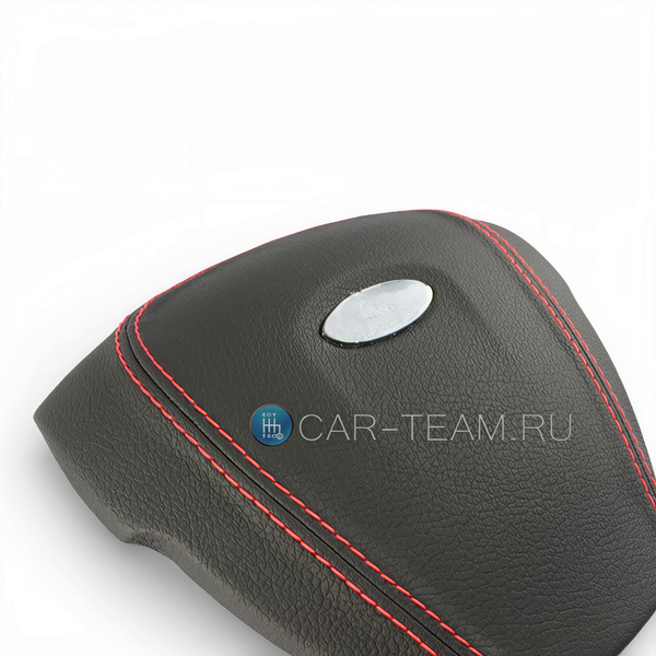 Муляж подушки безопасности (заглушка) в руль в экокоже на Лада Приора, Калина 2