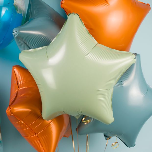 Ag Шар Звезда 19''/48 см, Олива (БГ-15)