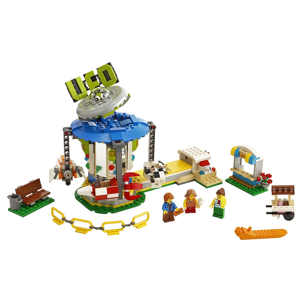 LEGO Creator: Ярмарочная карусель 31095 — Fairground Carousel — Лего Креатор Создатель