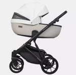 Детская коляска Riko Basic Montana Ecco 3 в 1 32 White-Light Silver