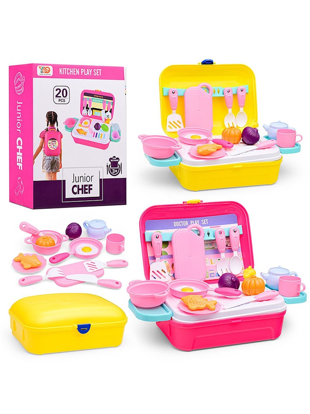 Игровой набор посуды и продуктов (YY-167)