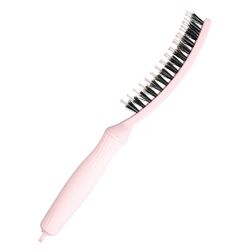 Щетка для волос Olivia Garden Fingerbrush Care Iconic Boar&Nylon Pastel Pink S